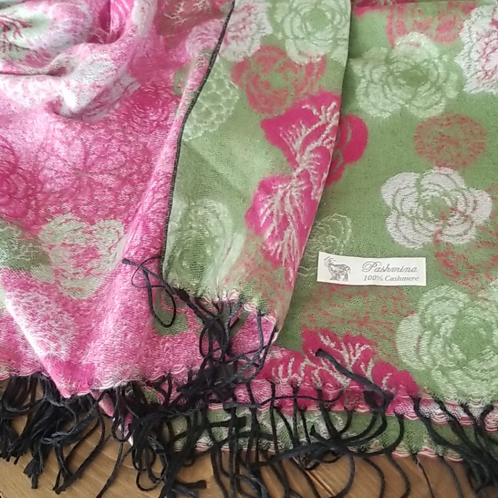 Super soft cashmere scarf/wrap/blanket